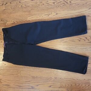 Gloria Vanderbilt AMANDA Black size 16 womens jeans gently used excellent condit